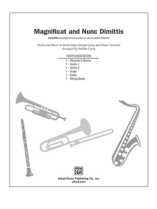 Book cover for Magnificat & Nunc Dimittis