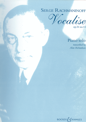 Book cover for Vocalise Op. 34, No. 14