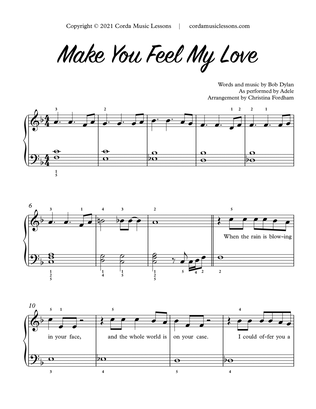 Book cover for Make You Feel My Love