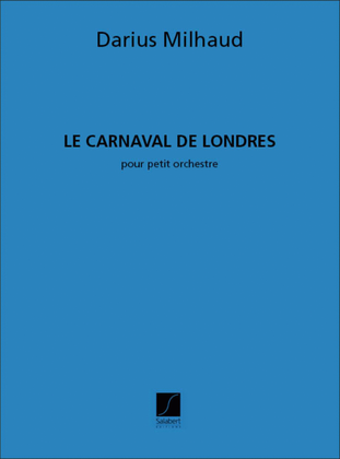 Book cover for Carnaval De Londres Poche