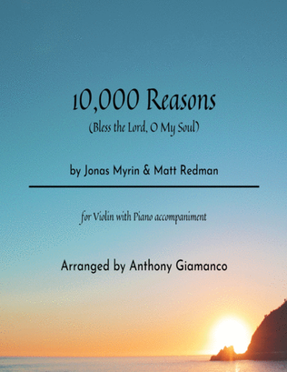 Book cover for 10,000 Reasons (bless The Lord)