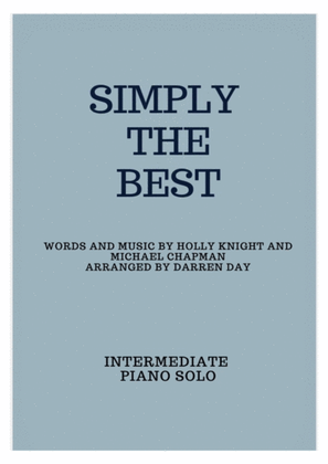 Book cover for The Best (simply The Best)