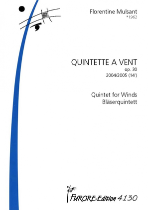 Book cover for Quintette a vent