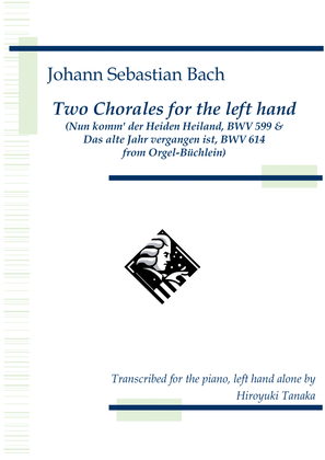 Book cover for Two Chorales for the left hand