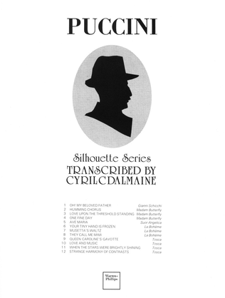 Book cover for Puccini - Silhouette Series