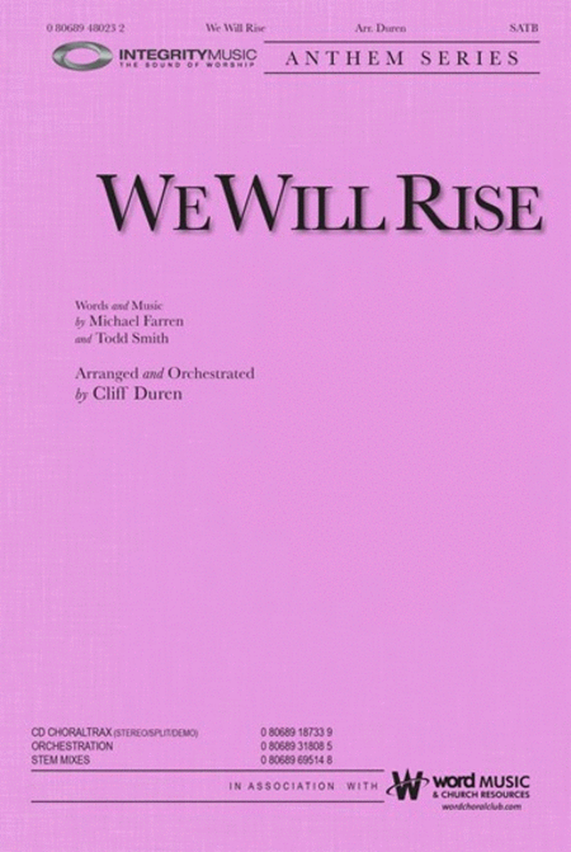 We Will Rise - Orchestration