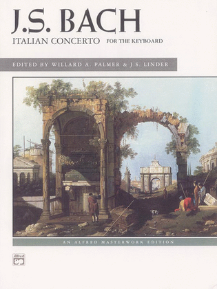 Book cover for Bach -- Italian Concerto