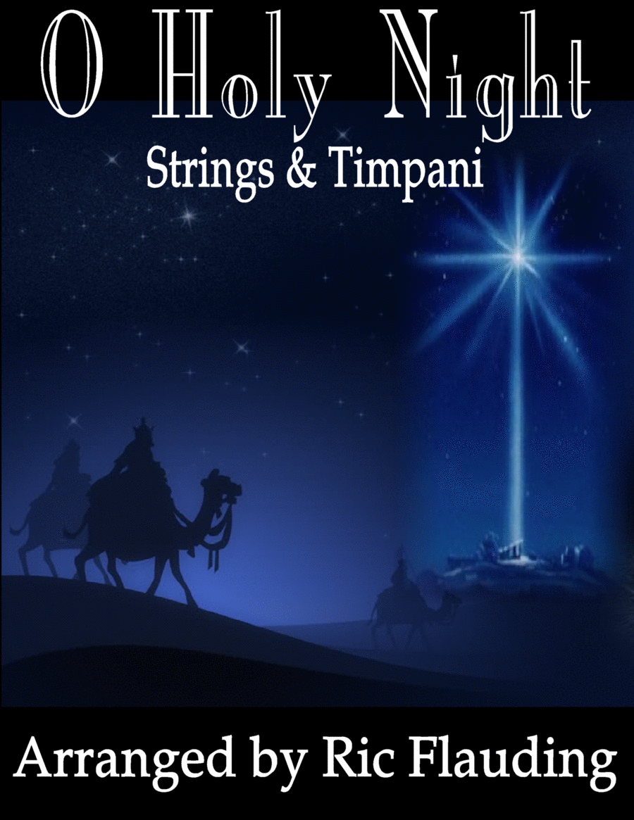 O Holy Night (String Orchestra & Timpani) image number null