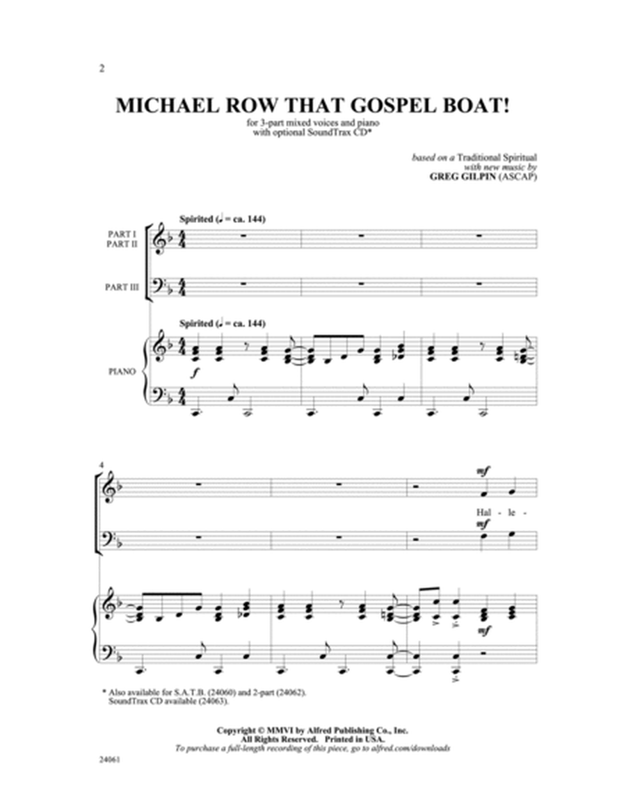 Michael Row That Gospel Boat! image number null