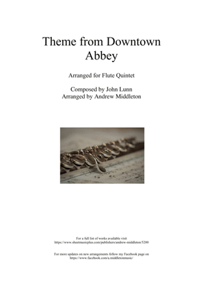 Book cover for Downton Abbey (theme)