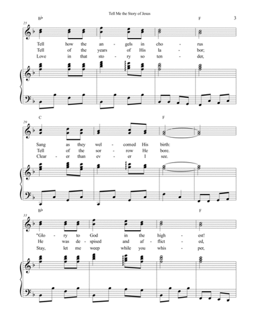 Tell Me the Story of Jesus (Bluegrass Choral) image number null