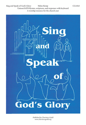 Book cover for Sing and Speak of God's Glory