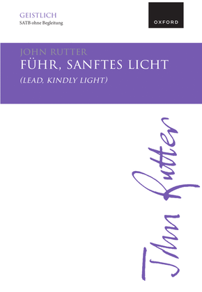 Book cover for Fähr, sanftes Licht (Lead, kindly light)