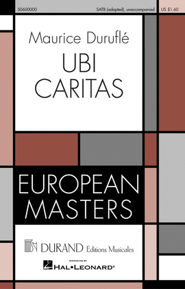 Book cover for Ubi Caritas