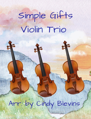 Book cover for Simple Gifts, Violin Trio