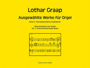 Book cover for Ausgewählte Orgelwerke, Band 2: Choralgebundene Orgelwerke