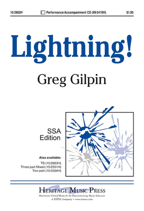 Book cover for Lightning!