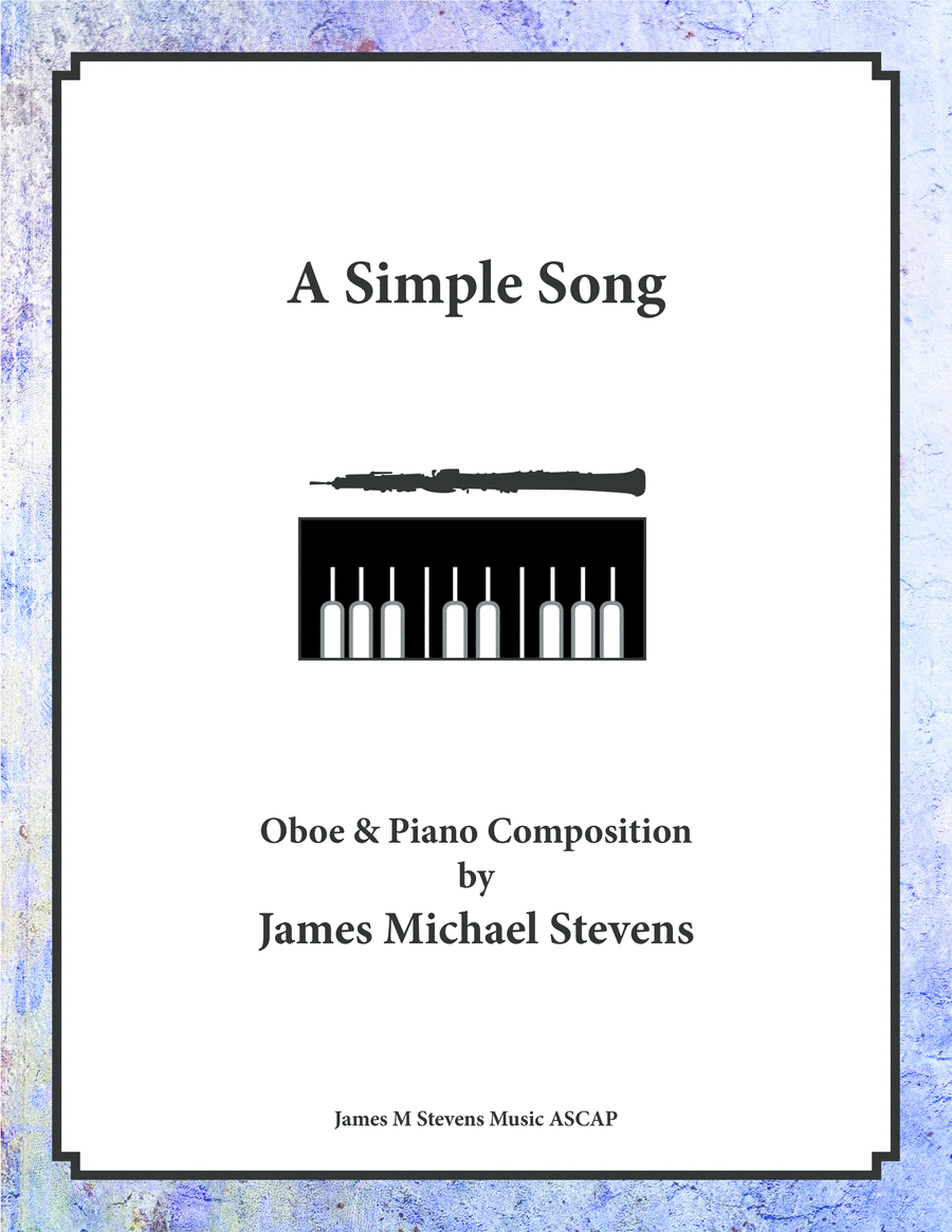 A Simple Song - Oboe & Piano image number null