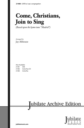 Book cover for Come, Christians, Join to Sing