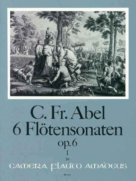 6 Flotensonaten op. 6/1-3 - Volume 1