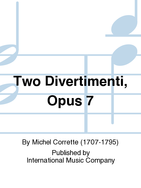 Two Divertimenti, Op. 7