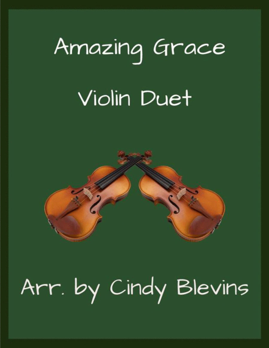 Amazing Grace, Violin Duet image number null