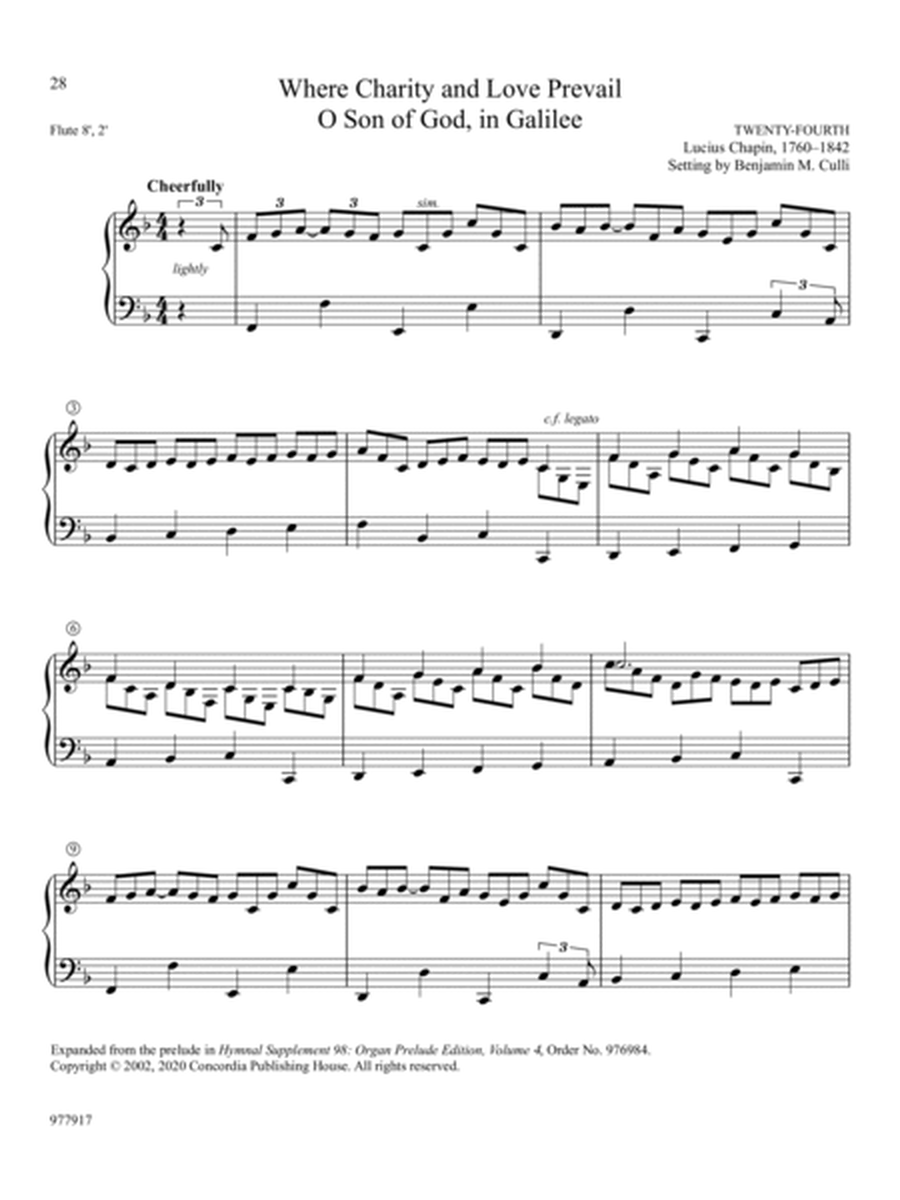 Hymn Tune Innovations: Seven Settings for the Church Year, Set 4 image number null