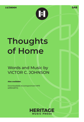 Book cover for Thoughts of Home