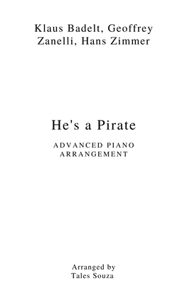 Book cover for He's A Pirate