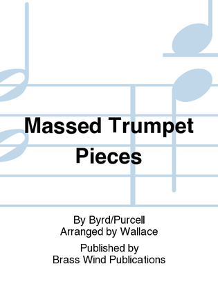 Book cover for Massed Trumpet Pieces