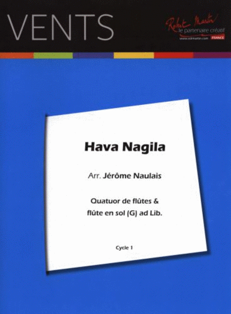 Hava Nagila 4 Flutes