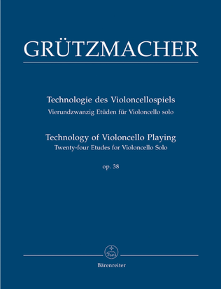Book cover for Technology of Violoncello Playing, op. 38