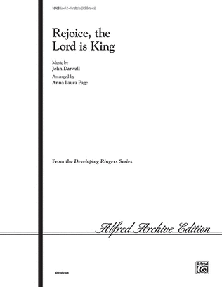 Book cover for Rejoice, the Lord Is King