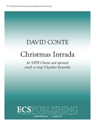 Book cover for Christmas Intrada (Choral Score)