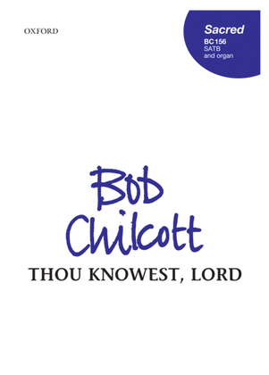 Book cover for Thou knowest, Lord