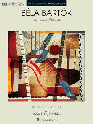 Book cover for Ten Easy Pieces for Piano