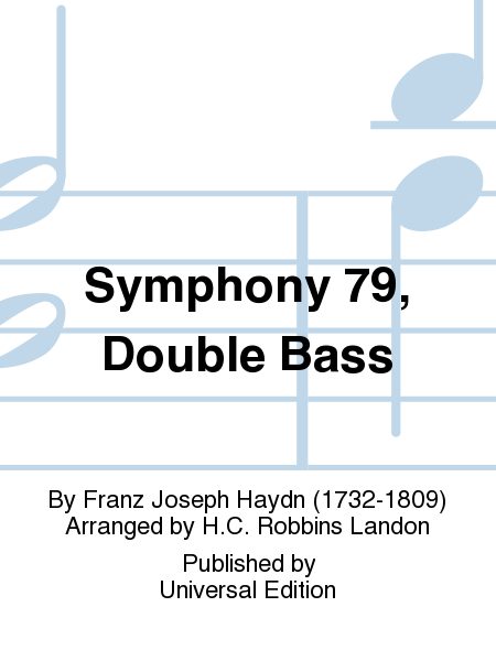 Symphony 79, Double Bass