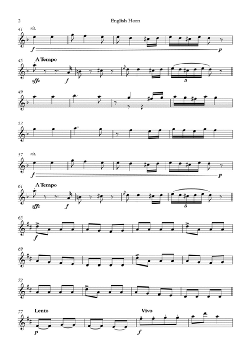 Hungarian Dance No. 5 for English Horn image number null