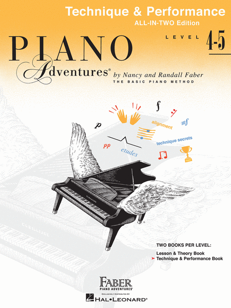 Piano Adventures Level 4 & 5 - Technique Book