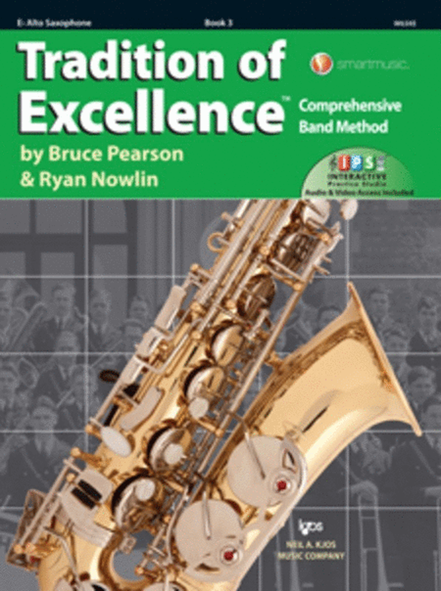 Tradition Of Excellence Book 3 Alto Sax