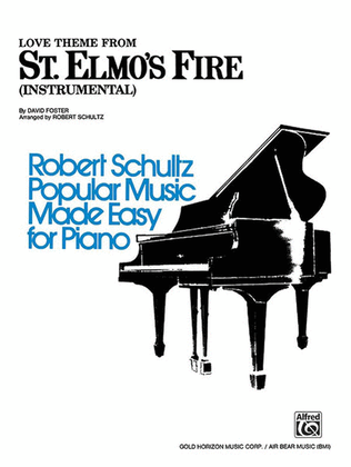 Book cover for St. Elmo's Fire, Love Theme from (Instrumental)