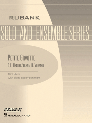 Book cover for Petite Gavotte