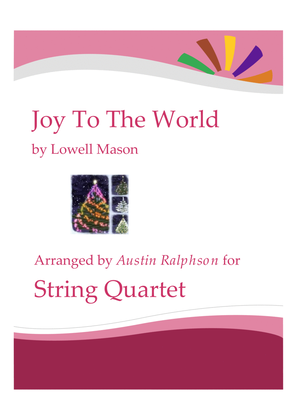 Book cover for Joy To the World - string quartet