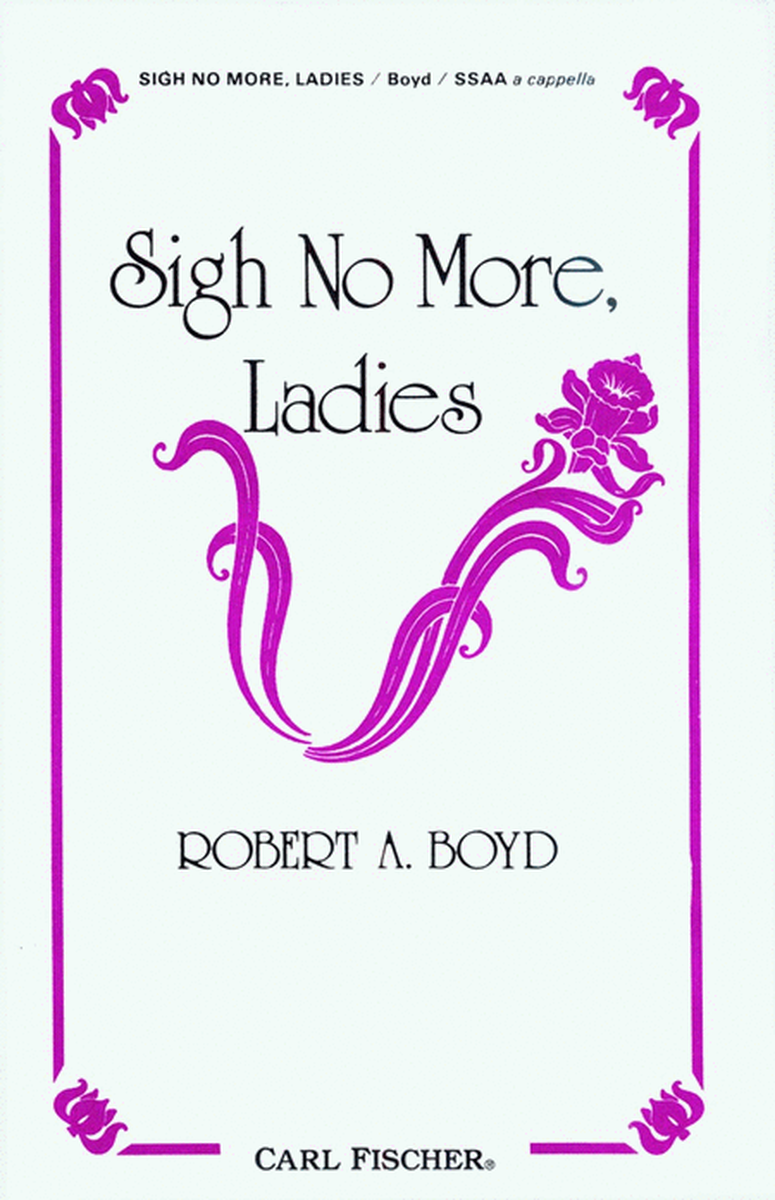 Sigh No More, Ladies