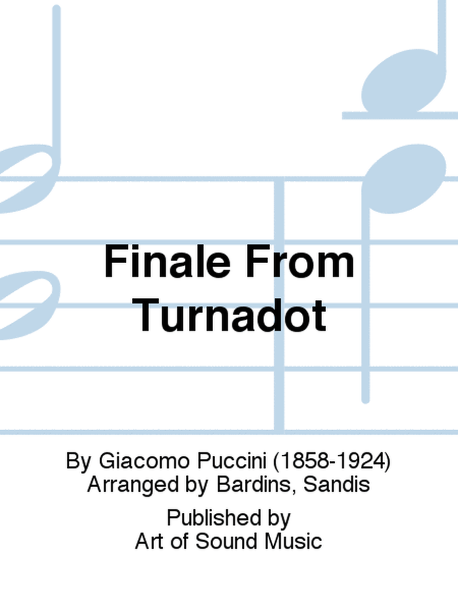 Finale From Turnadot