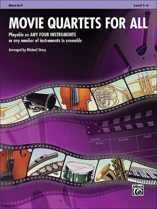 Book cover for Movie Quartets for All