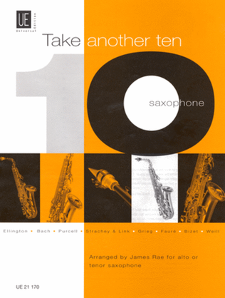 Book cover for Take Another Ten Alto Sax/Pian