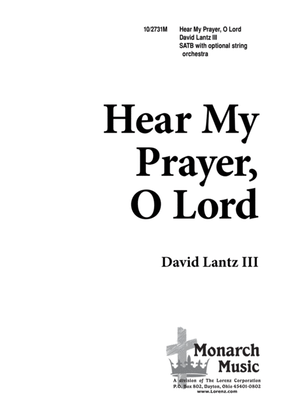 Book cover for Hear My Prayer, O Lord!