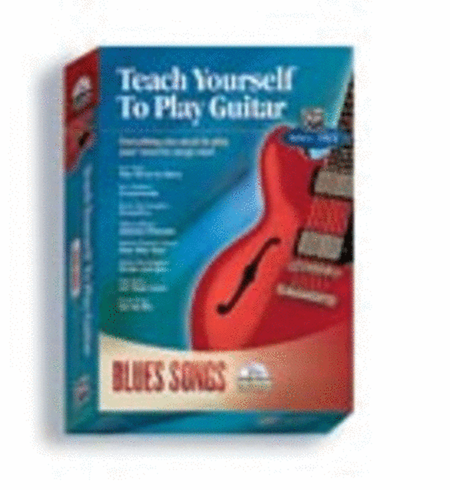 Teach Yourself To Play Guitar Blues Songs CDr