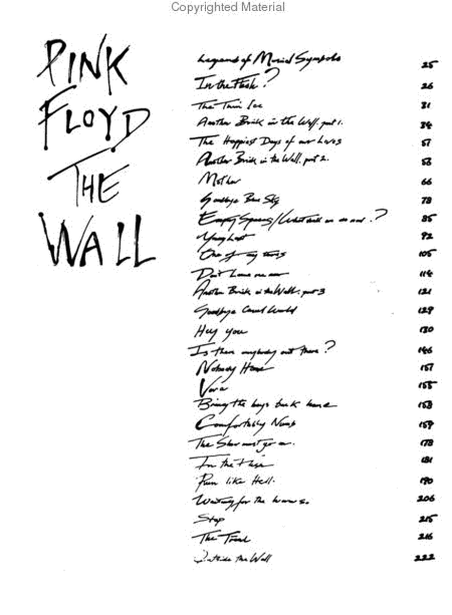 Pink Floyd - The Wall